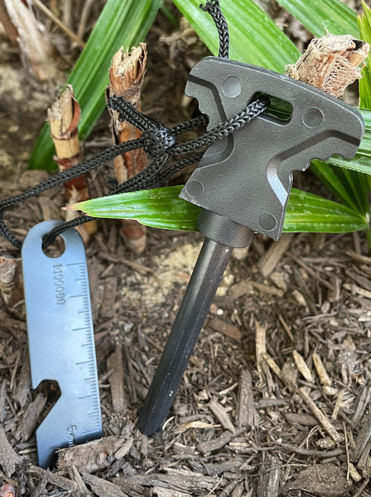 Large magnesium fire starter flint